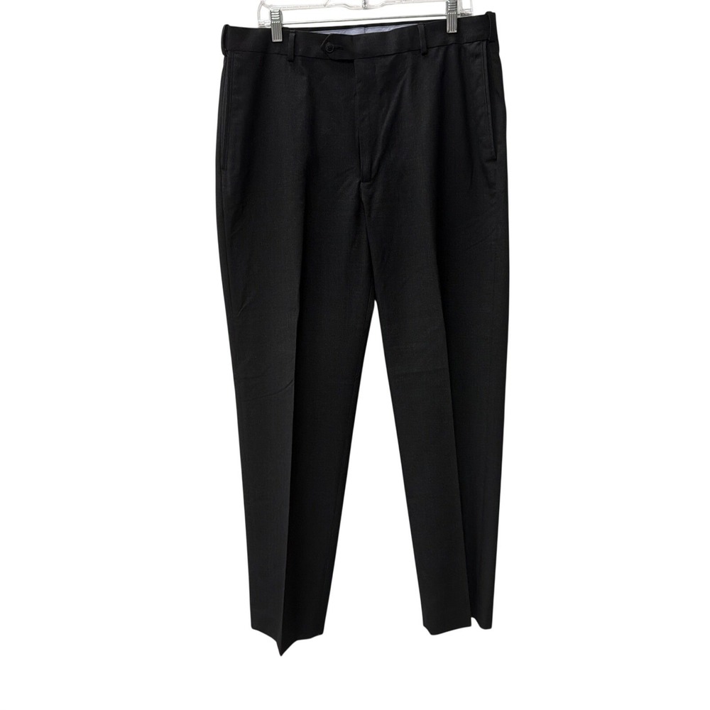 Roundtree & Yorke TravelSmart Men Black Dress Pants 36x32